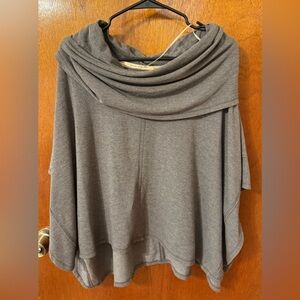 Kensie Charcoal Cowl Neck Sweater